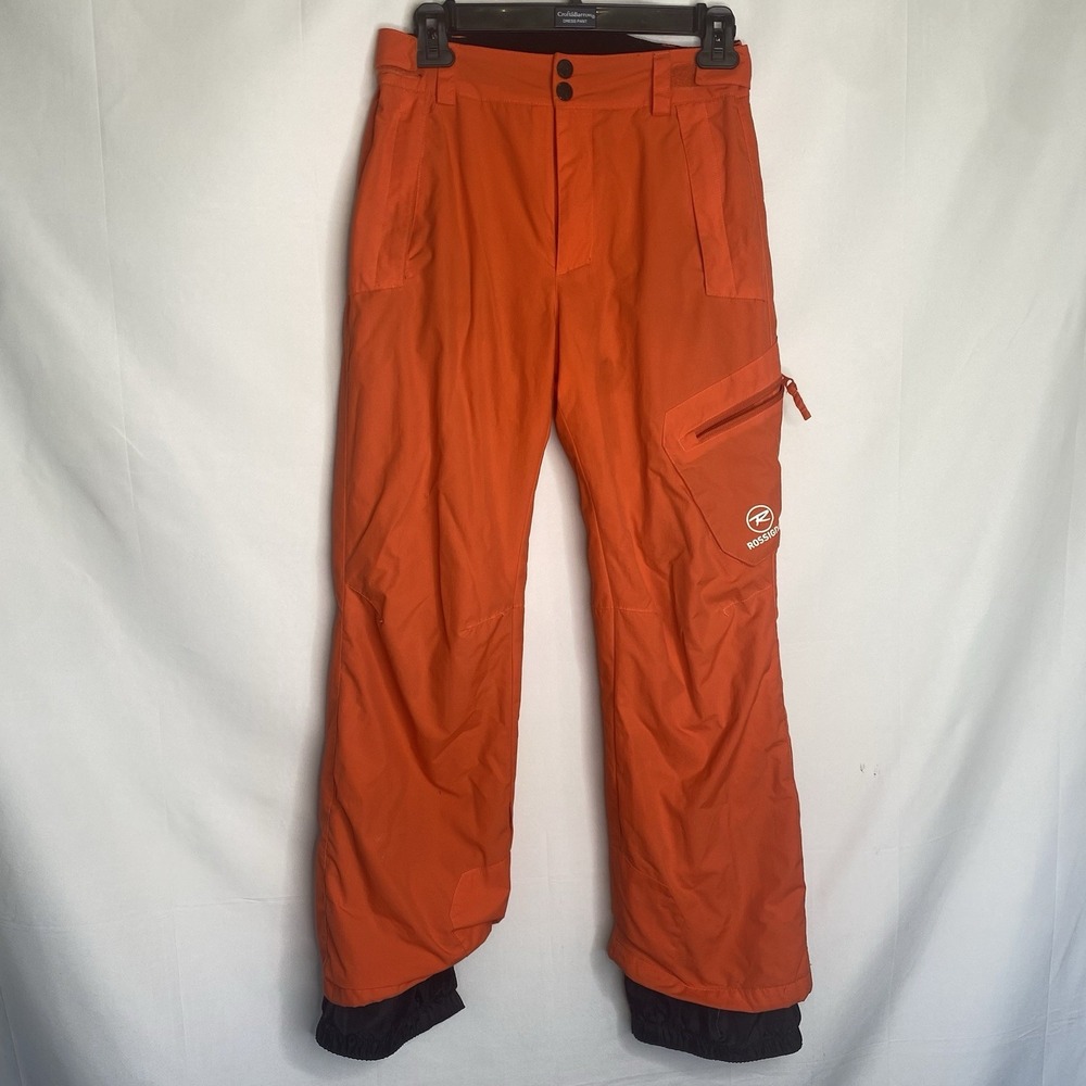Rossignol Insulated Ski/Snowboard Pants Orange- Boys Size 12